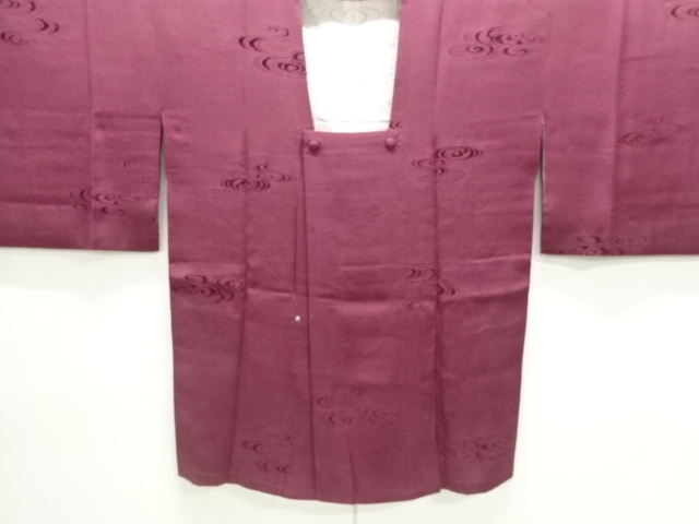 JAPANESE MICHIYUKI COAT / CUT VELVET / SPIRAL
